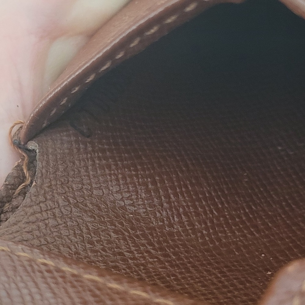 Louis Vuitton Monogram Bifold Wallet Brown Canvas Coin Pocket Made in France - Picture 5 of 12
